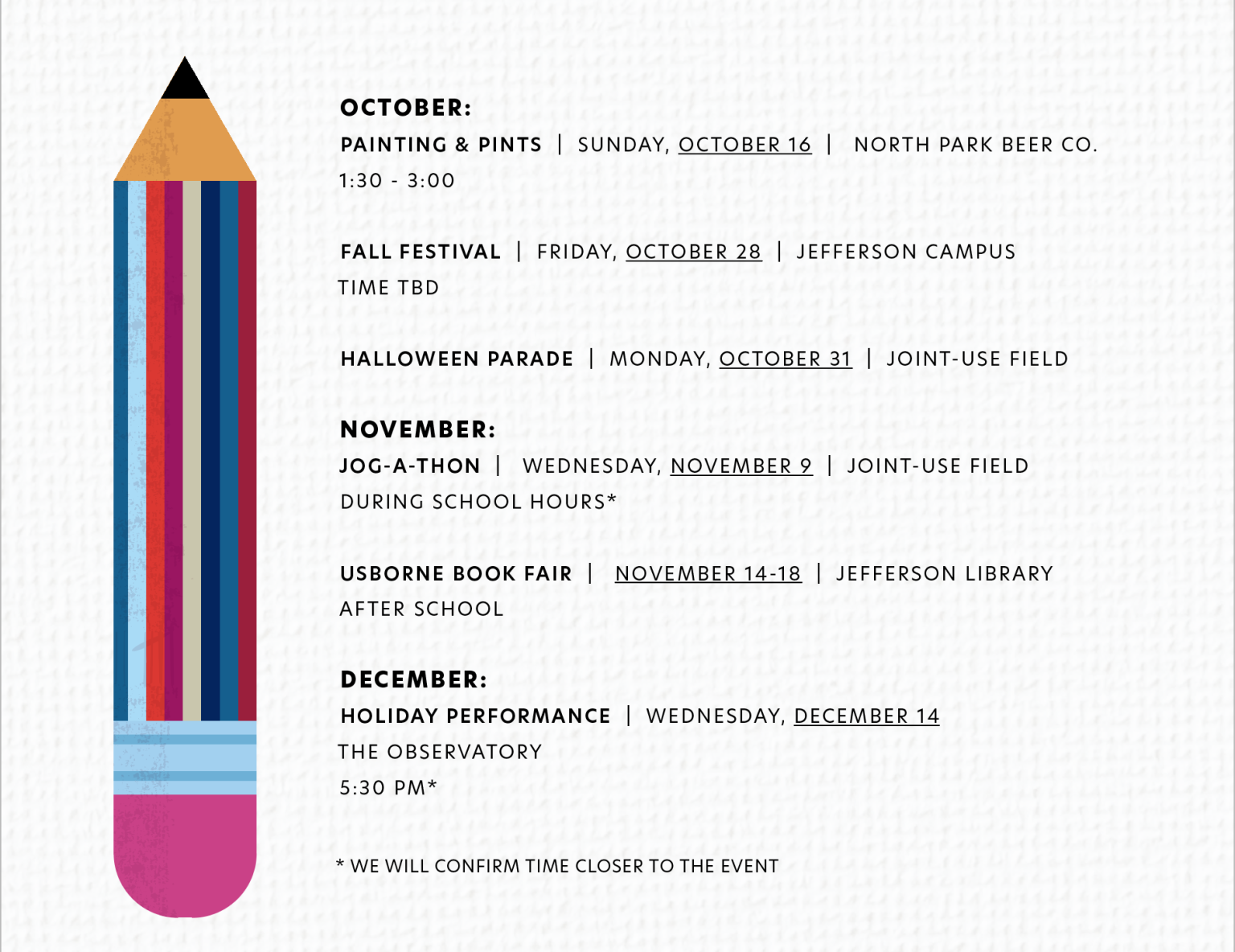 2022 – 2023 Downloadable Calendar - Friends of Jefferson Elementary